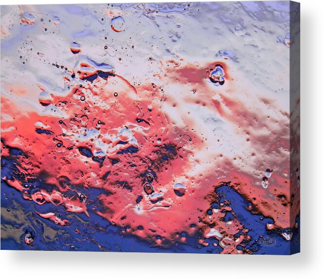 Red Acrylic Print featuring the photograph Red Horizon by Sami Tiainen
