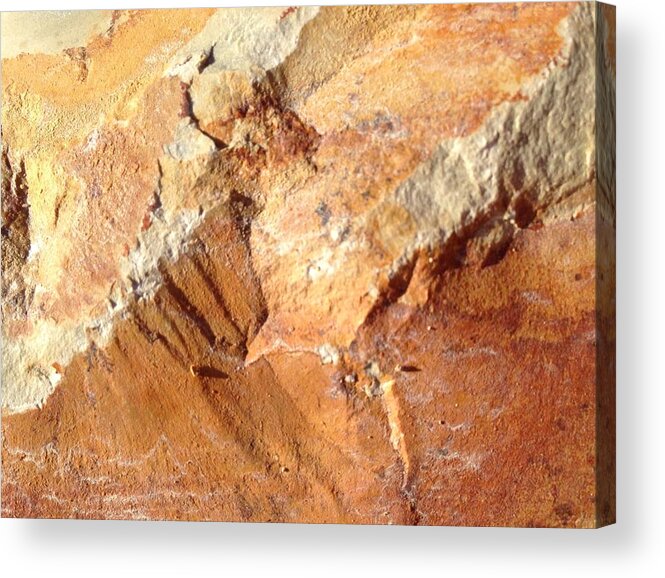 Rock Acrylic Print featuring the photograph Rockscape 8 by Linda Bailey