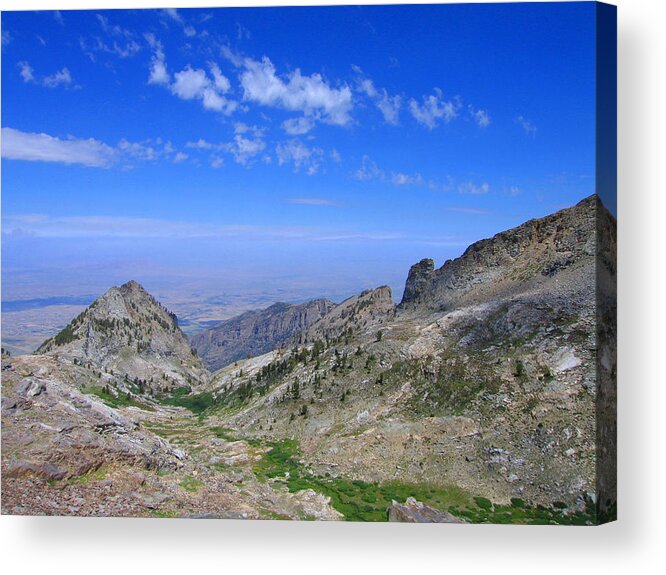 Mountain Acrylic Print featuring the photograph Ruby Dome2 by Lindsey Weimer