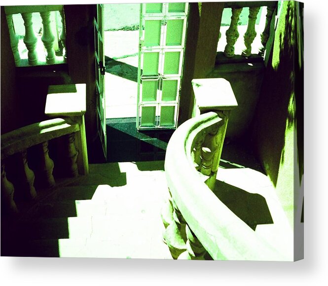 Assu Acrylic Print featuring the photograph Stairs by Van Souza