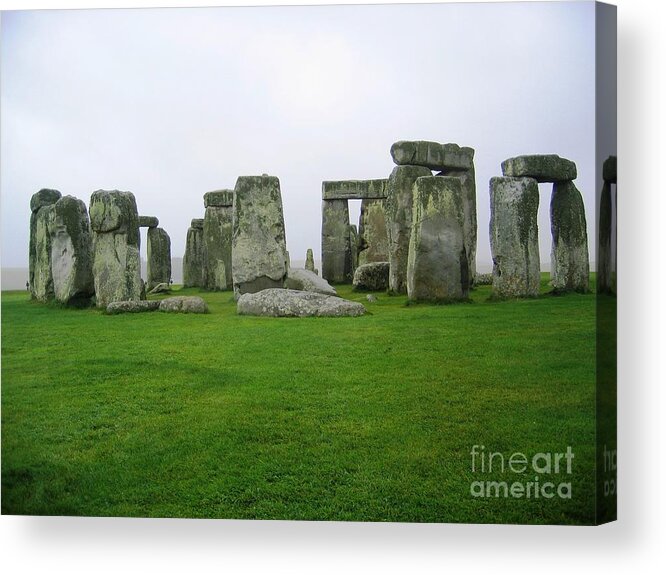 Stonehenge Acrylic Print featuring the photograph Stonehenge by Denise Railey