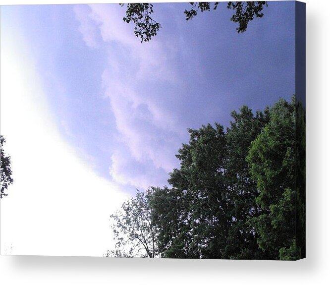  Acrylic Print featuring the photograph Storm Rolling In by Teresa Banks