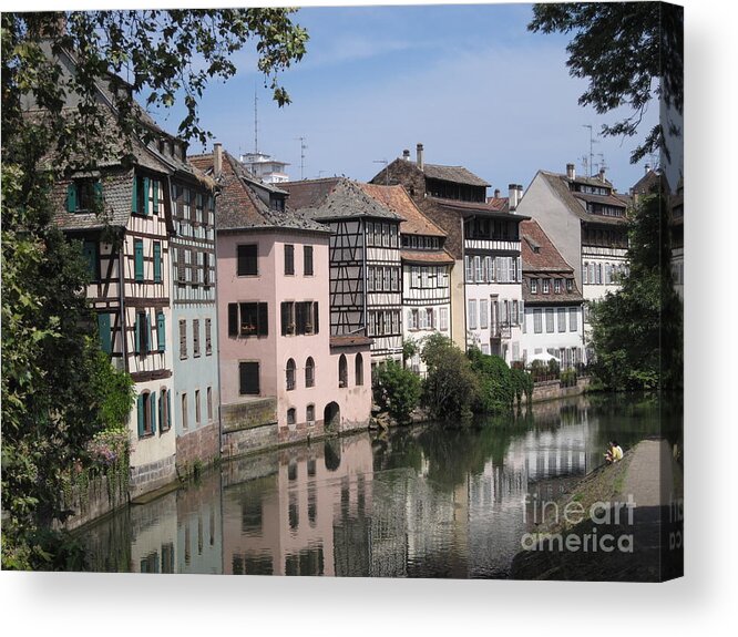 Old Acrylic Print featuring the photograph Strasbourg France 2 by Amanda Mohler