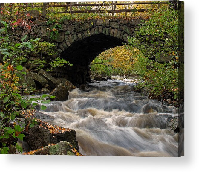 New Acrylic Print featuring the photograph Sudbury River by Juergen Roth