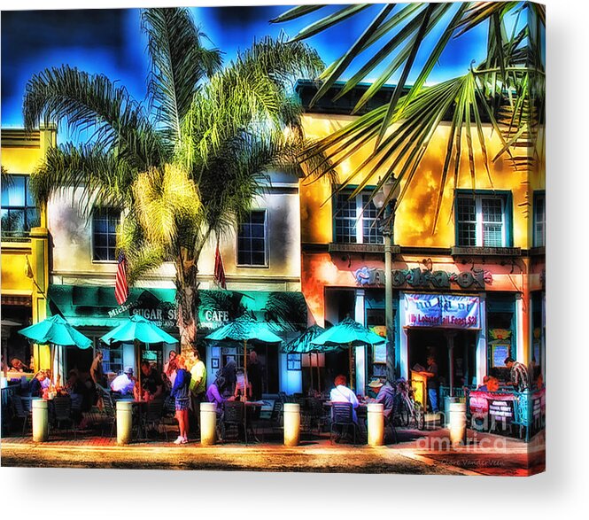 Sugar Shack Cafe Acrylic Print featuring the photograph Sugar Shack Cafe by Clare VanderVeen