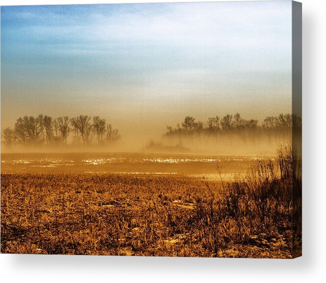 Landscape Acrylic Print featuring the photograph Sunday Afternoon by Tom Druin