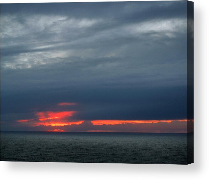 Big Sur Acrylic Print featuring the photograph Sunset At Hurricane Point by Derek Dean