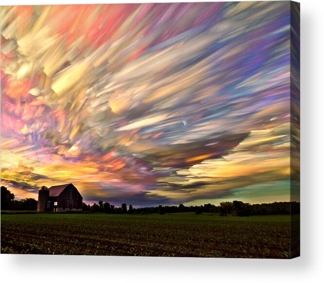 Matt Molloy Acrylic Print featuring the photograph Sunset Spectrum by Matt Molloy