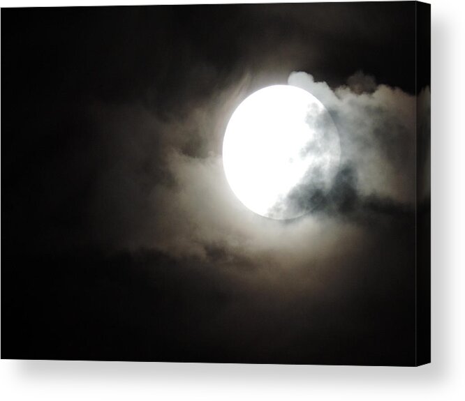 Moon Acrylic Print featuring the photograph Super Moon by Eric Forster