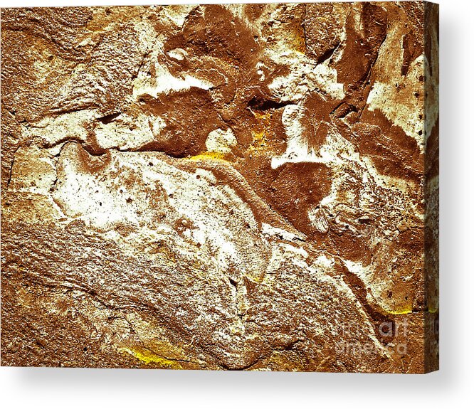 Abstract Acrylic Print featuring the photograph Texture No.7 Effect 10 by Fei A