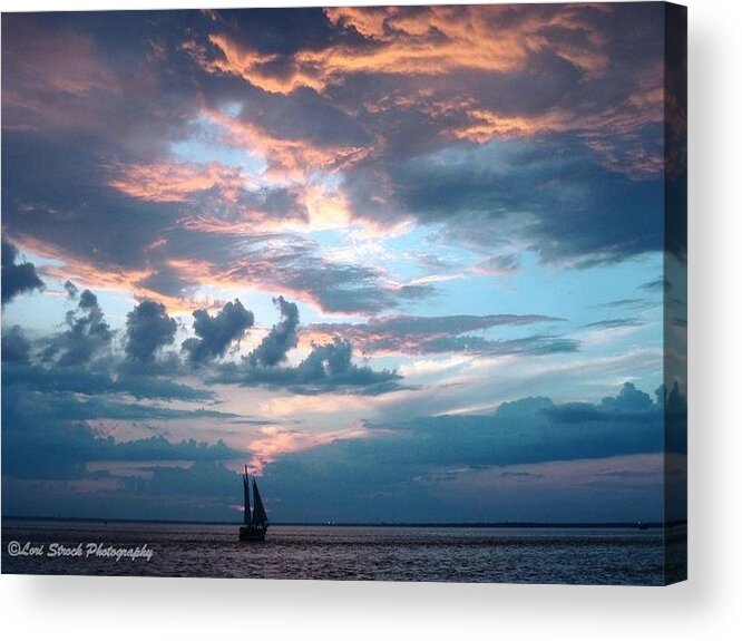 Ocean Acrylic Print featuring the photograph The Future You See Is The Future You Get by Lori Strock