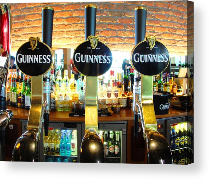 Stout Acrylic Print featuring the photograph The Perfect Pint by Norma Brock