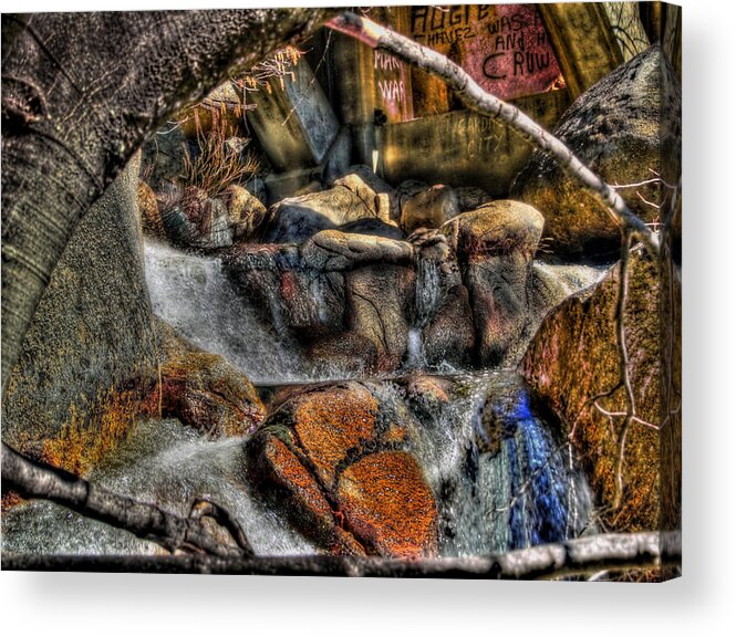 Yosemite Acrylic Print featuring the photograph The Trolls Home by Bill Gallagher