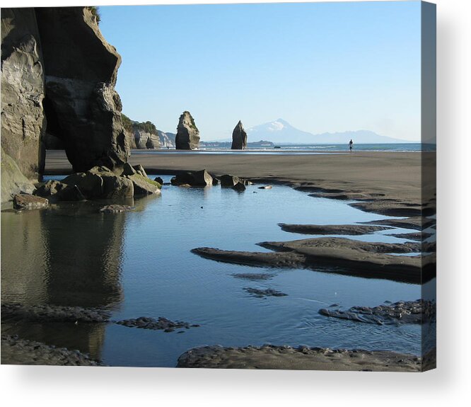 Three Acrylic Print featuring the photograph Three Sisters 1 by Ingrid Van Amsterdam
