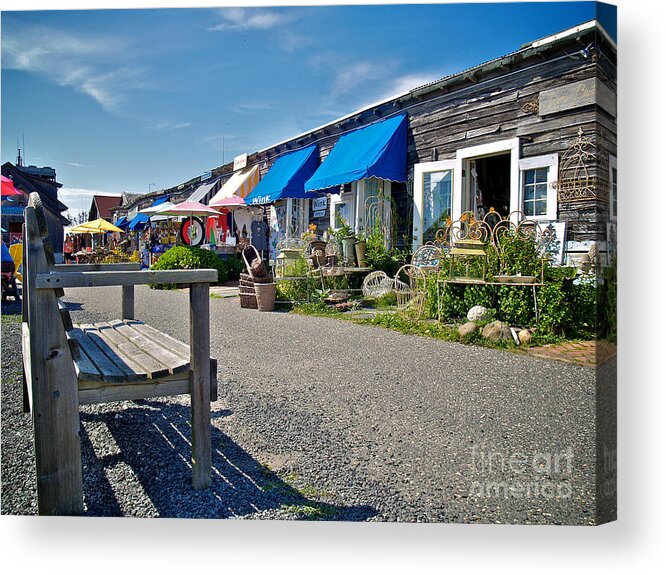 Lbi Acrylic Print featuring the photograph Viking Village by Mark Miller