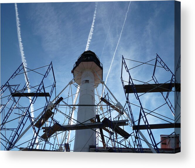 White Fish Point Acrylic Print featuring the photograph White Fish Point MI by Dean Ginther