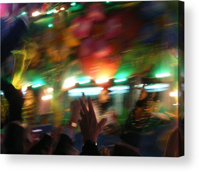 Mardi Gras Acrylic Print featuring the photograph Wild Ride by Nathan Rupert