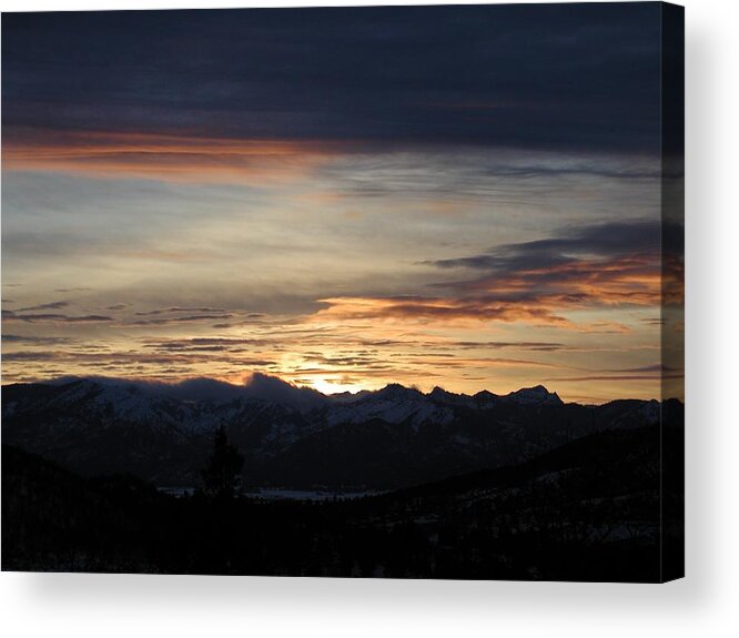  Acrylic Print featuring the photograph The Glow by William McCoy