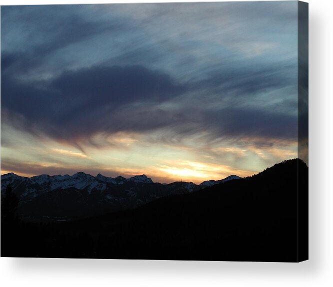  Acrylic Print featuring the photograph Windswept Color by William McCoy