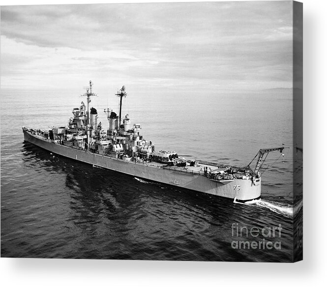 1957 Acrylic Print featuring the photograph American Cruiser, 1957 by Granger