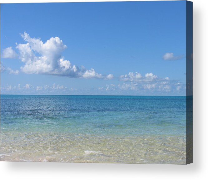 Anguilla Acrylic Print featuring the photograph Anguilla Ocean by Mark Norman