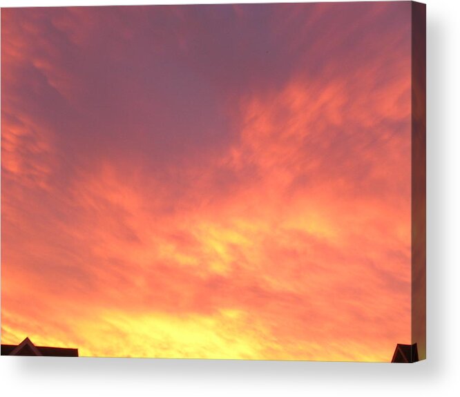 Sunset Acrylic Print featuring the photograph Ashburn Sunset 18 by Kent Clizbe