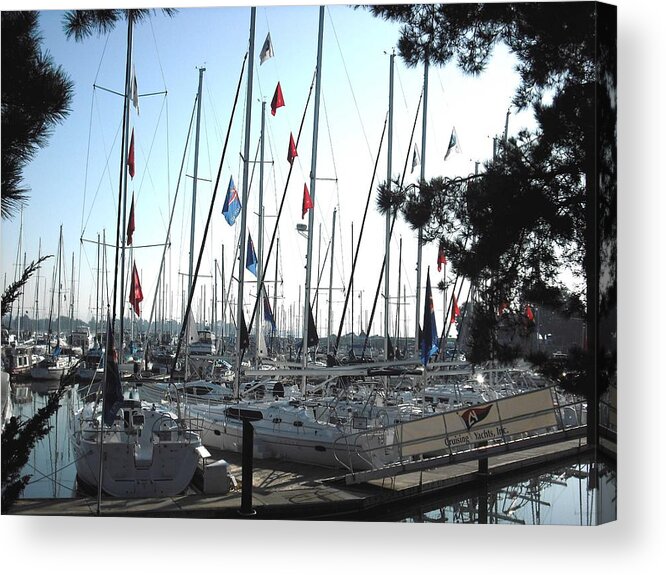 Alameda Acrylic Print featuring the photograph Ballena Bay Alameda by Kelly Manning