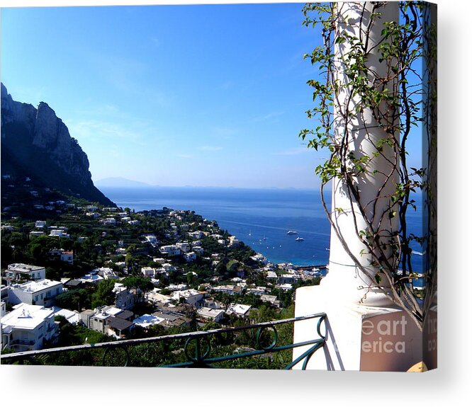 Capri Acrylic Print featuring the photograph Capri by Tatyana Searcy