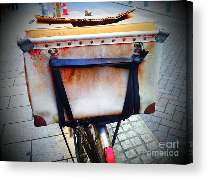 Delivery Acrylic Print featuring the photograph Delivery Service by Eena Bo