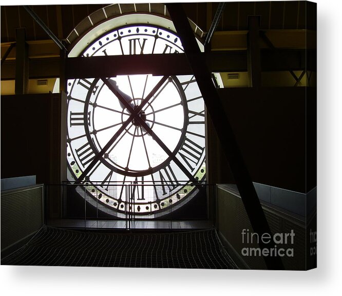  Paris Acrylic Print featuring the photograph One Twenty Two by Valerie Shaffer