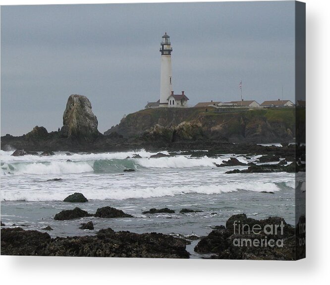 Ocean Acrylic Print featuring the photograph Fierce by Holy Hands