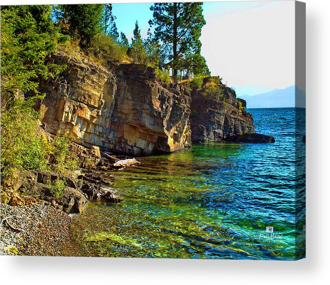 Flathead Lake Acrylic Print featuring the photograph Flathead Lake Montana by Russ Harris