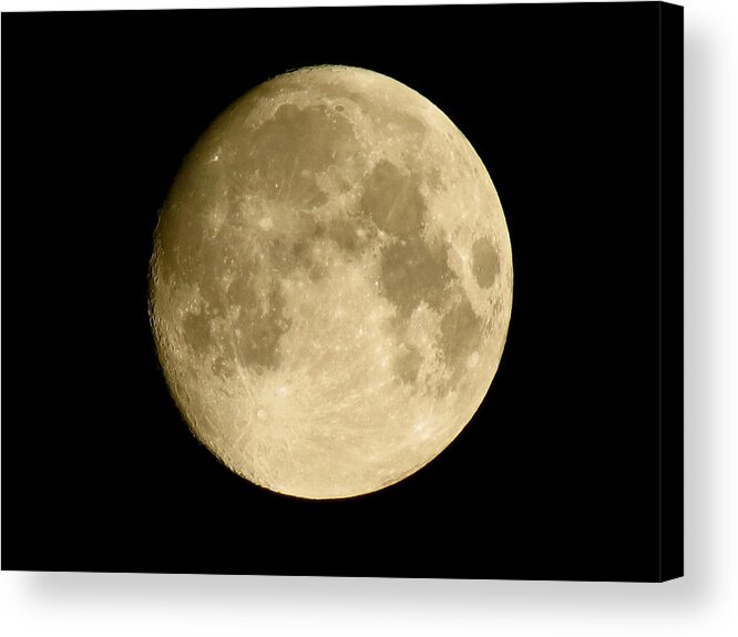 Full Moon Acrylic Print featuring the photograph July Moon by Azthet Photography