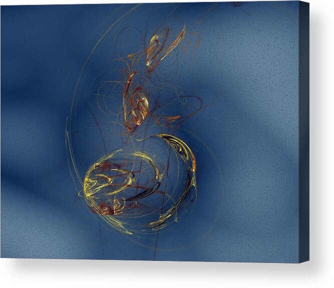 Modern Acrylic Print featuring the digital art Local Variable by Jeff Iverson