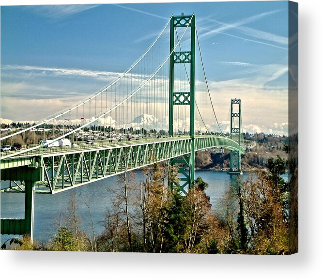 Old Acrylic Print featuring the photograph Old Narrows Bridge by Rob Green