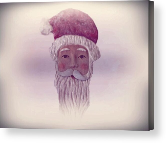 Santa Claus Acrylic Print featuring the photograph Old Saint Nicholas by David Dehner