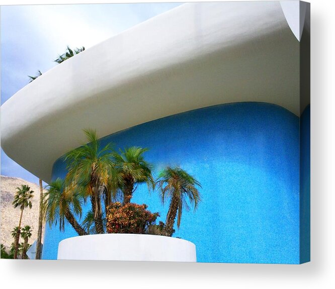 Palm Springs Acrylic Print featuring the photograph Palm Springs Modernism by Randall Weidner