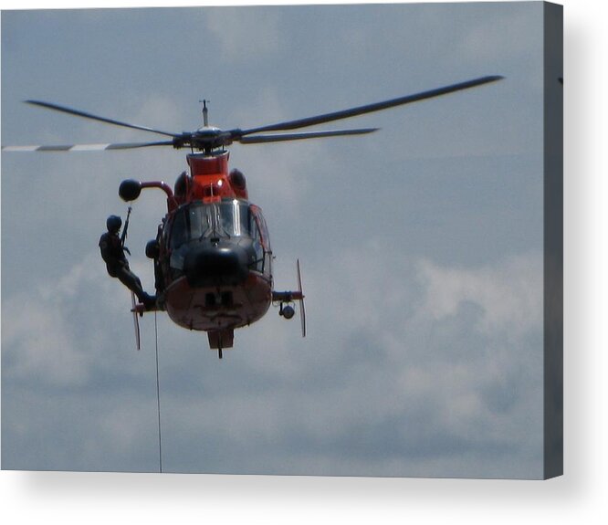 Kathy Long Acrylic Print featuring the photograph Rescue by Kathy Long