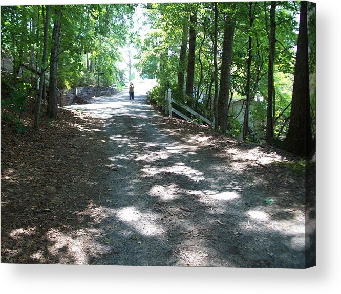 Rural Road Acrylic Print featuring the photograph Road Less Traveled by Lou Ann Bagnall