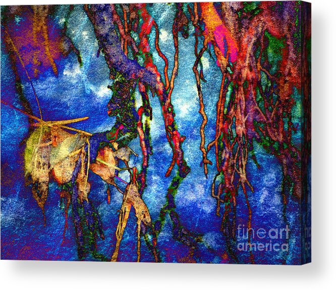 Abstract Acrylic Print featuring the photograph Roots by Irina Hays