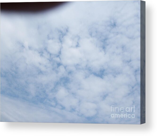 Sky Acrylic Print featuring the photograph Sky 18 by Alex Skiba