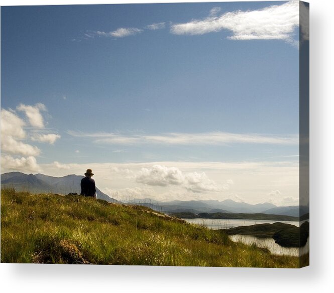 Solitary Acrylic Print featuring the photograph Summer Isles by David Harding