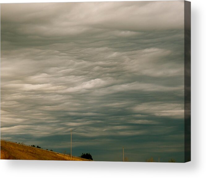 Clouds Acrylic Print featuring the photograph Sunless Sky by Azthet Photography