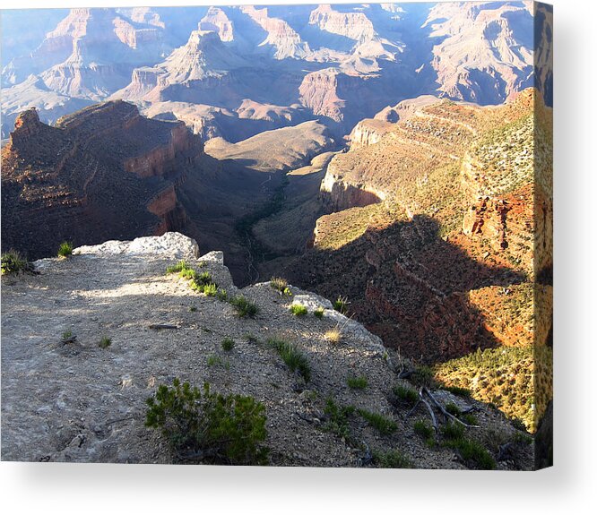 Grand Canyon Acrylic Print featuring the photograph Sunset At The Grand Canyon III by Julie Niemela