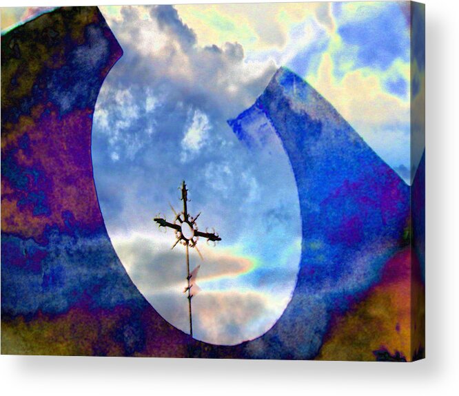 Abstract Acrylic Print featuring the photograph The Promise by Lenore Senior