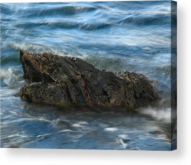 Acadia Np Acrylic Print featuring the photograph Atlantic Ocean #1 by Juergen Roth