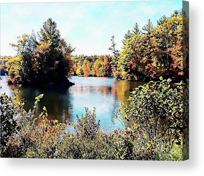 United States Acrylic Print featuring the photograph From Vermont With Love #1 by Joseph Hendrix