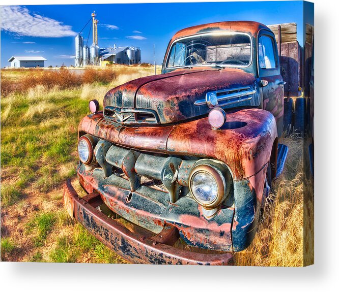 Ford Acrylic Print featuring the photograph Looking for work by Daniel George