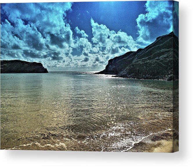 Seascapes Acrylic Print featuring the photograph Lulworth Cove by Richard Denyer