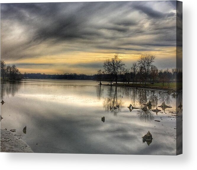 Lake Scene Acrylic Print featuring the photograph Morning Tranquility #2 by Sumoflam Photography